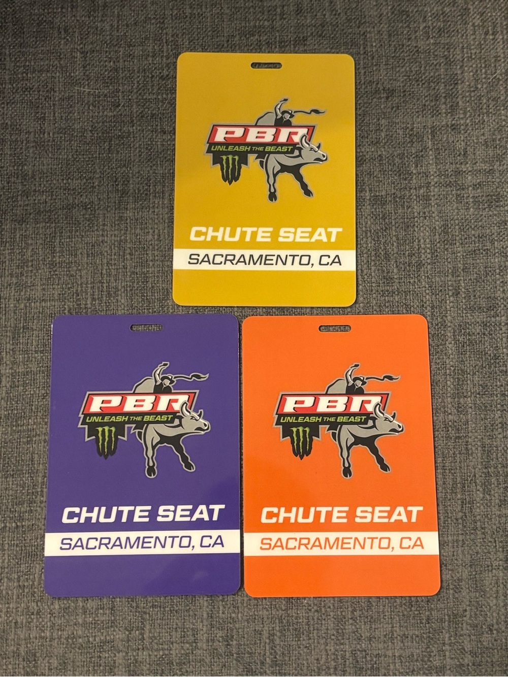 PBR Seat Passes Sacramento California February 2-4 2024